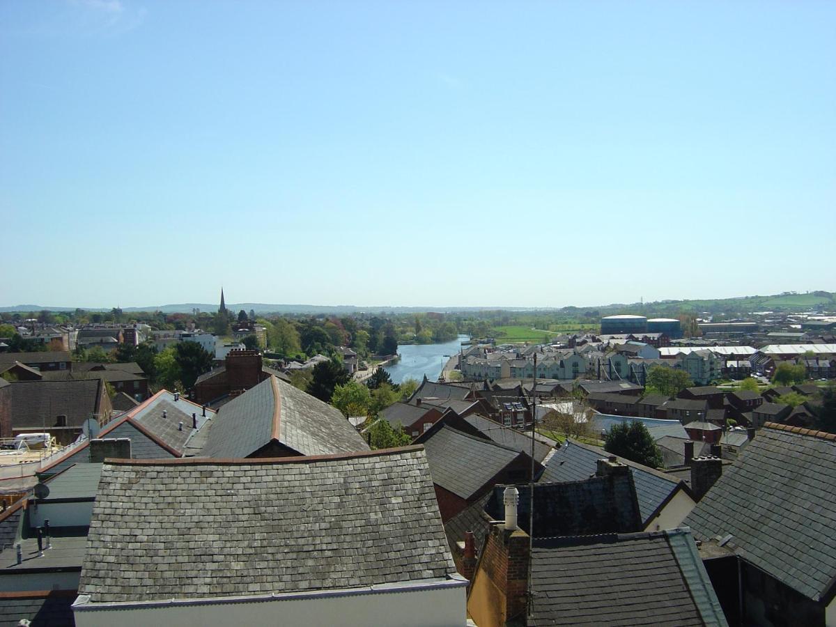 Stunning Central Exeter Apartment With Balcony And Fantastic View Eksteriør bilde